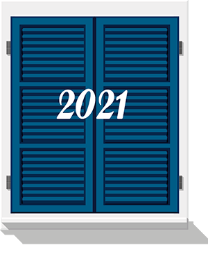 2021: Fenster Geschlossen